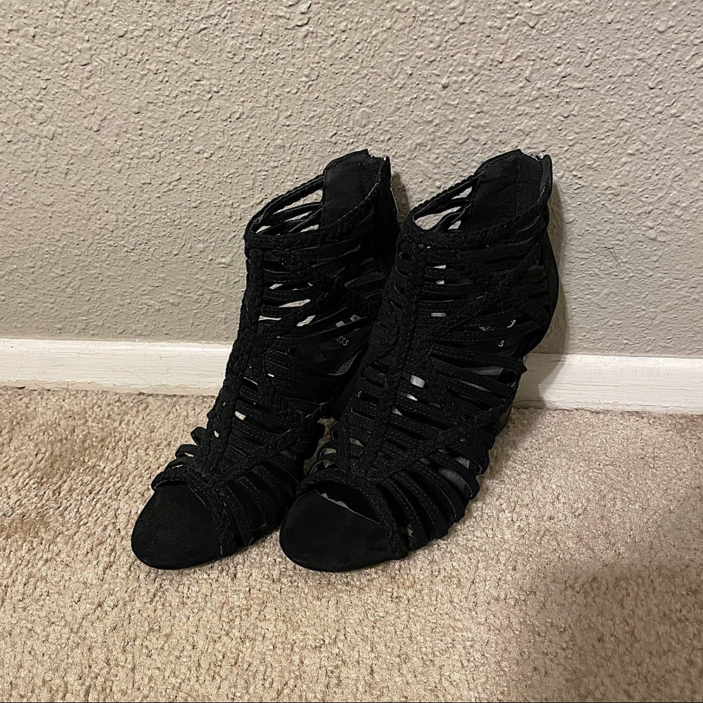 Black Guess Heels